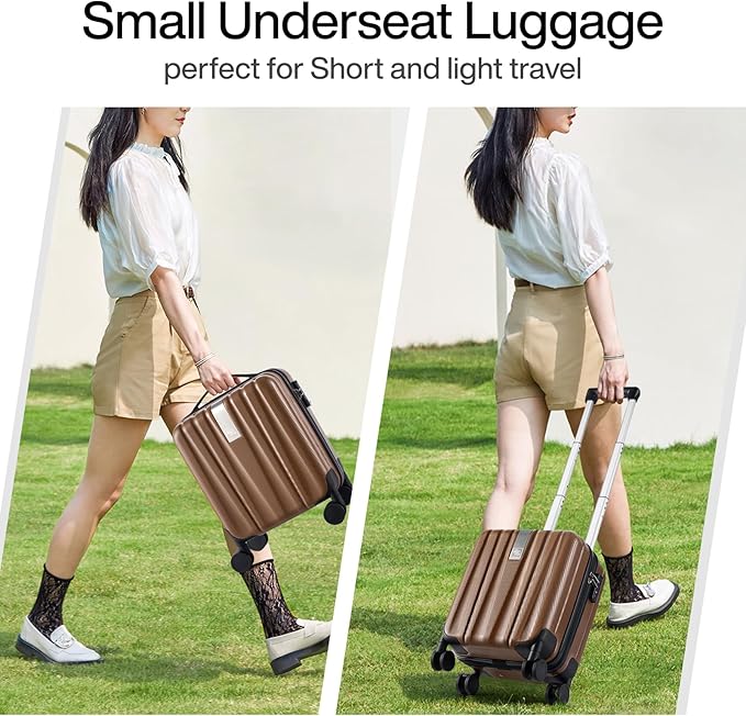 Hanke 14 Inch Underseat Carry On Luggage - Image 2
