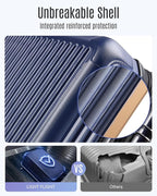 LIGHT FLIGHT Luggage Sets, Durable Hard Shell 3 Piece Set Suitcase - Image 4