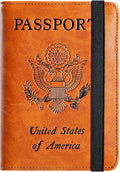 Passport Holder Cover Wallet Travel Essentials RFID Blocking Leather Card Case by PASCACOO
