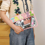 DYSHAYEN Chenille Letter Clear Zipper Pouch - Image 6