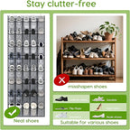 Unjumbly Over the Door Shoe Organizer - Image 6