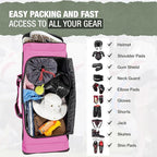 Jetstream Heavy Duty Multi Pocket Durable Sports Gym Equipment Travel Duffel Bag - Image 5