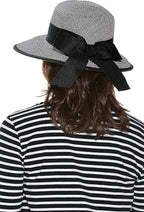 Coolibar UPF 50+ Women's Asymmetrical Clara Sun Hat - Image 2