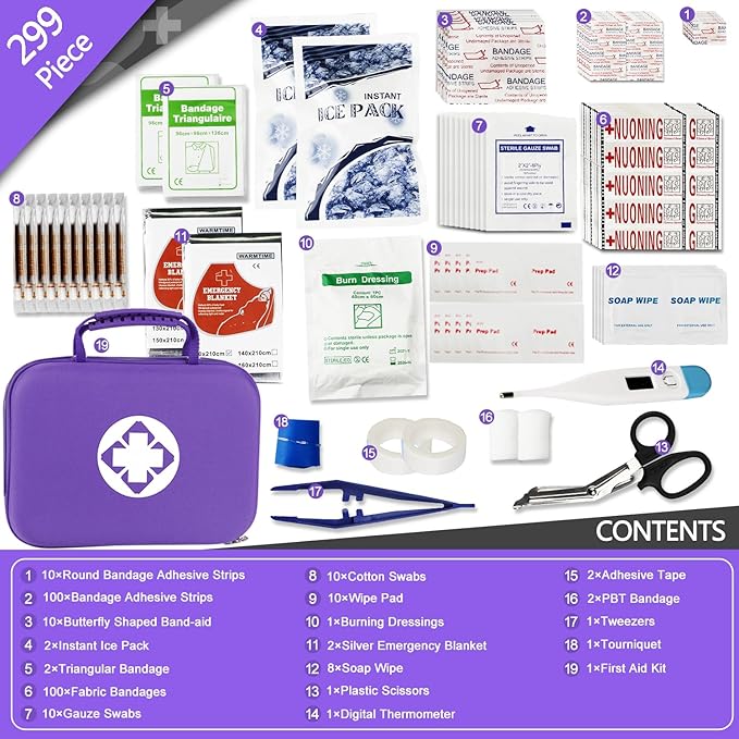 First-Aid Portable-Home Emergency-Kit Car-Travel - Image 2