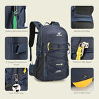 SKYSPER Hiking Backpack for Men Women, 35L Travel Backpack Waterproof Camping - Image 3