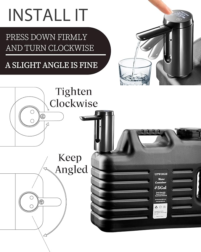 Portable 5 Gallon Water Jug - Image 6