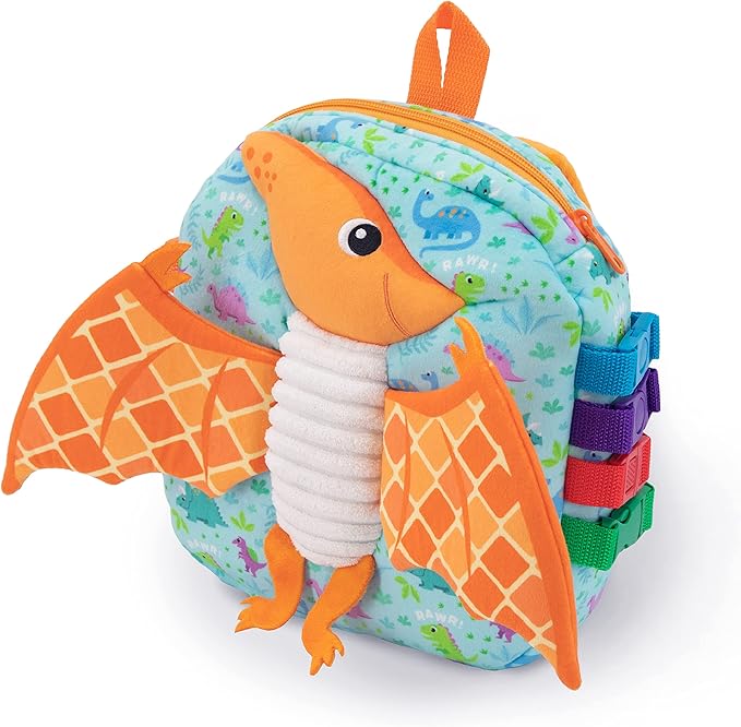 Buckle Toys Breezy Pterodactyl Dinosaur Toddler Backpack by BuckleToys