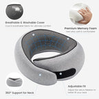 Neck Pillow Airplane, 100% Pure Memory FoamTravel Neck Pillow Travel Neck - Image 7