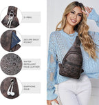 Sling Bag For Women Fanny Pack Crossbody Travel Shoulder Belt Bags Tote - Image 5