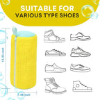 EPSCY Shoe Washing Machine Bag 2 Pack Yellow, 360° Wrap-Around Laundry Bags - Image 4