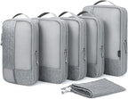 BAGSMART Compression Packing Cubes by BAGSMART