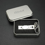 Whistle Emergency Whistles Keychain Rape Whistle Stainless Steel High Decibel - Image 6