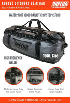 UNPLUG Waterproof Bags for Travel -1680D Heavy Duty Waterproof Duffel Bag for - Image 2
