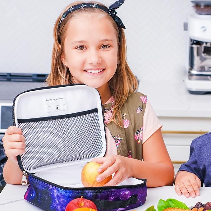 Fenrici Lunch Box for Boys, Kids Insulated Lunch Bag, Soft Sided Compartments - Image 4