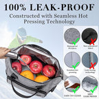 TuErCao Insulated Lunch Bag Soft Cooler Bag - Image 3