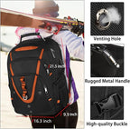 18.4 Laptop Backpack Women Men, 55L-60L Flight Approved Extra Large Travel - Image 6