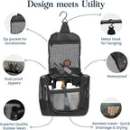 The Fine Living Co. Portable Hanging Shower Caddy Organizer Bag Quick Dry Mesh - Image 3