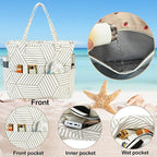 Waterproof Beach Tote Pool Bags - Image 4