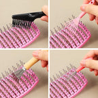 5-Piece Comb Cleaner Set - Rake, Brush and Tool for Removing Hair, Dust from Different Combs, Ideal for Home and Salon Use