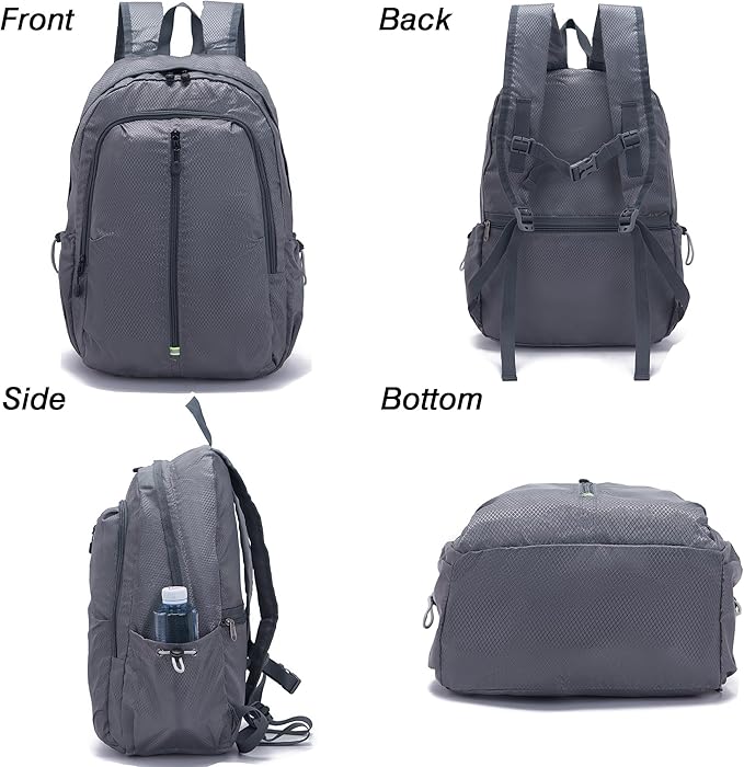 YZAOLL 25L Lightweight Packable Hiking Backpack Waterproof Hiking Daypack - Image 7