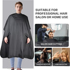 Salon Professional Barber Cape with Multi position Snap Closure Hair Cutting Kits Thick Hairdressing Capes for Unisex 47” * 63”