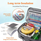 Lifewit Freezable Lunch Box, Insulated Reusable Lunch Bag - Image 2