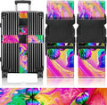 Slohif Luggage Straps for Suitcases Travel Belt Accessories Luggage Connector by Slohif
