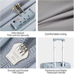 Hanke Luggage Sets 3 piece Carry On Luggage - Image 7