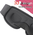 Sleep Mask for Men and Women 3D Contoured Eye Mask Patented Adjustable Light - Image 2