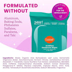Lume Acidified Deodorant Wipes - Image 4