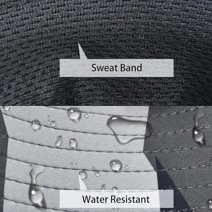 Sun Hats for Men Women Fishing Hat UPF 50+ Breathable Wide Brim Summer UV - Image 5
