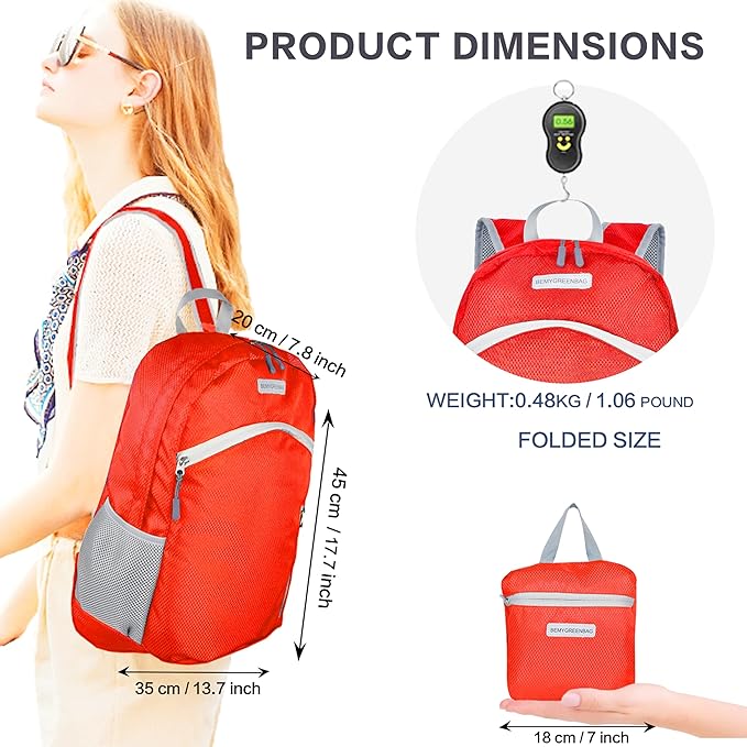 35L Foldable Waterproof Backpack - Image 2