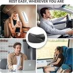 SZXYX Travel Pillows for Airplanes, 100% Pure Memory Foam Neck Pillow for - Image 6