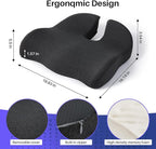 Seat Cushion for Office Chair, Large Thick Seat Cushion for Tailbone Pain Relief - Image 2