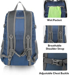 WATERFLY Lightweight Packable Hiking Backpack: 30L Foldable Travel Daypack - Image 5