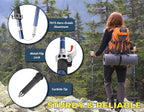 TREKOLOGY TREKZ SE 2pc Collapsible Hiking Stick - Image 4