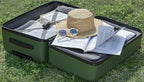 Trunk Luggage 24 Inch, Medium Checked Luggage - Image 7