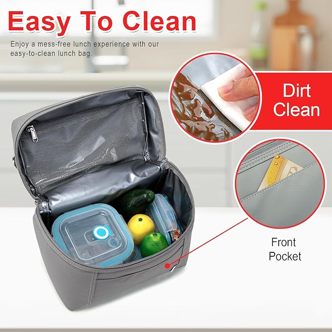 NOL Natural Organic Lifestyle Insulated Lunch Bags - Image 5