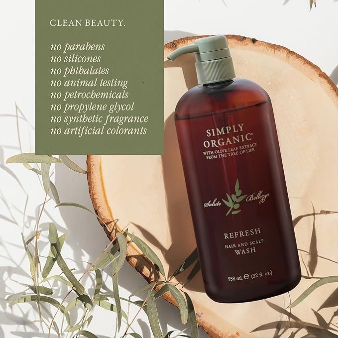 SIMPLY ORGANIC Hair Detox Clarifying Shampoo Scalp Wash, Made in Italy - Image 3