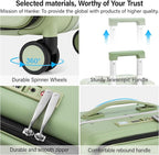 Hanke 28 Inch Luggage with Cup Holder and Charge, Top Opening Hard Shell - Image 9