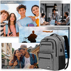 Backpack for School, School Backpack for Boys Girls Teens, College Book Bag - Image 6