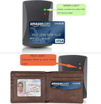 Wallet for Men-Genuine Leather RFID Blocking Bifold Stylish Wallet - Image 5