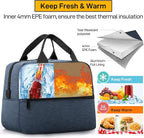 HOMESPON Insulated Lunch Bag for Women Men Lunch Box Cooler Lunch Tote for Work - Image 5