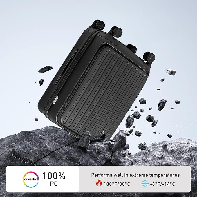 KYME Luggage Sets, 100% PC Suitcase - Image 3