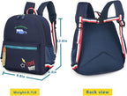 willikiva Cartoon Bus 12 Kindergarten Backpack - Image 2