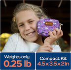 KeepGoing Small Travel First Aid Kit Kids – 60 Pc. Mini First Aid Kit - Image 4