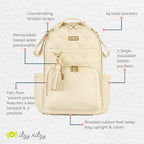 Itzy Ritzy Diaper Bag Backpack – Large Capacity Boss Plus Baby Backpack Diaper - Image 4