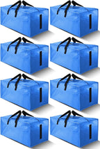 8 Pack Large Strong Moving Bags by HOMESURE