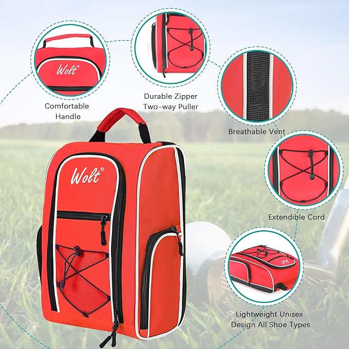 Wolt Golf Shoe Bag - Image 3
