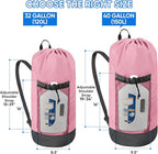 BALEINE 150L Laundry Bag Backpack, 900D Oxford Fabric Large Travel Laundry Bags - Image 2